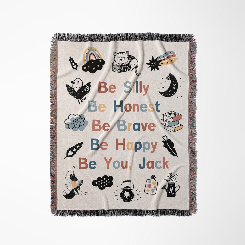 Be You Custom Blanket, Personalized Gift for Kids & Baby Showers