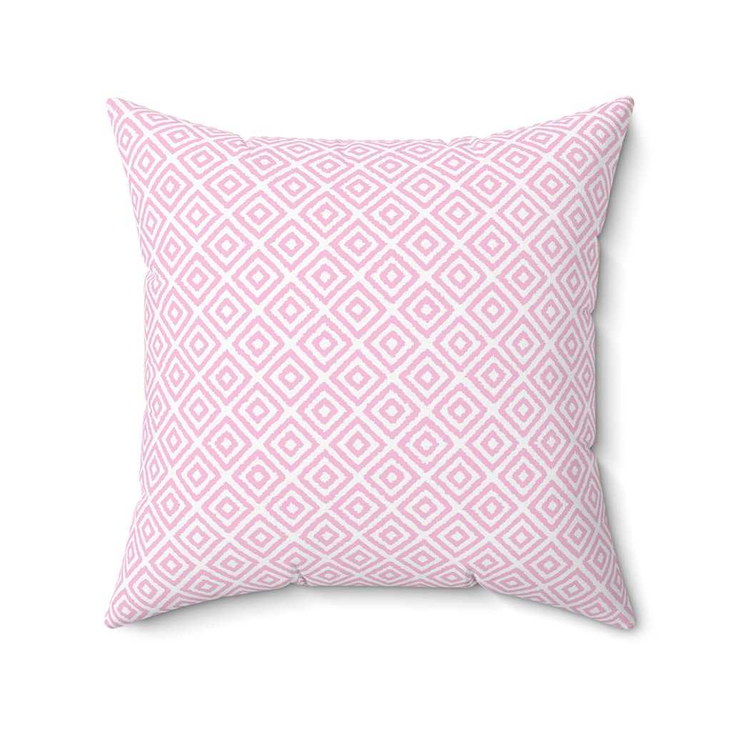 Preppy Throw Pillow Floral, Colorful Preppy Aesthetic Bedroom Decor