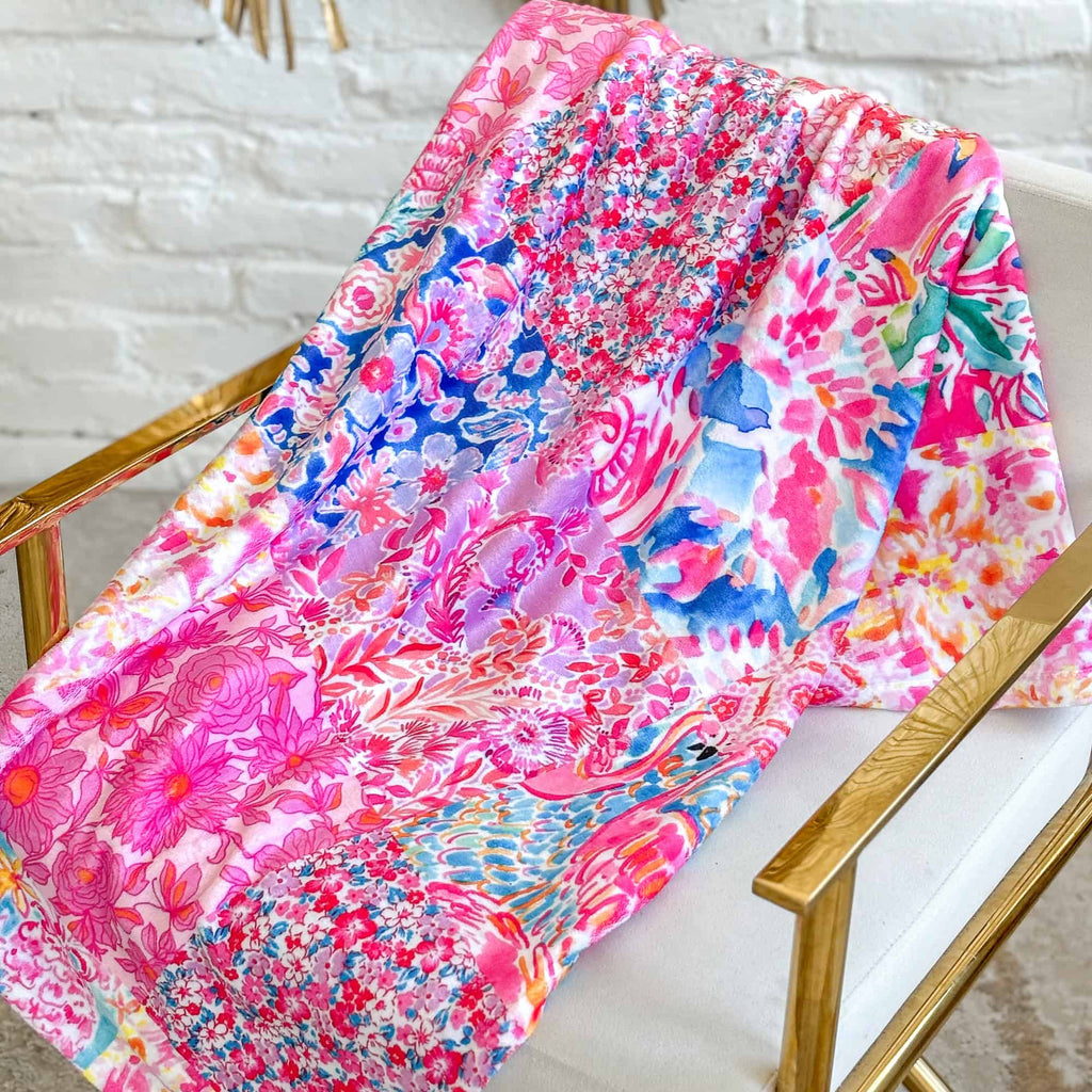 Floral Preppy Blanket