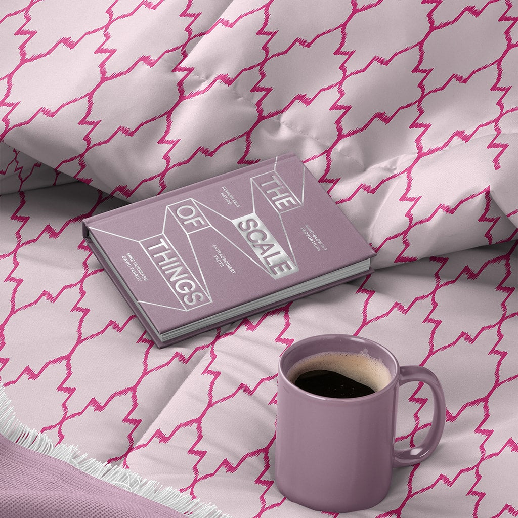 Pink Preppy Comforter Princess, Preppy Quilt, Pink Room Decoration
