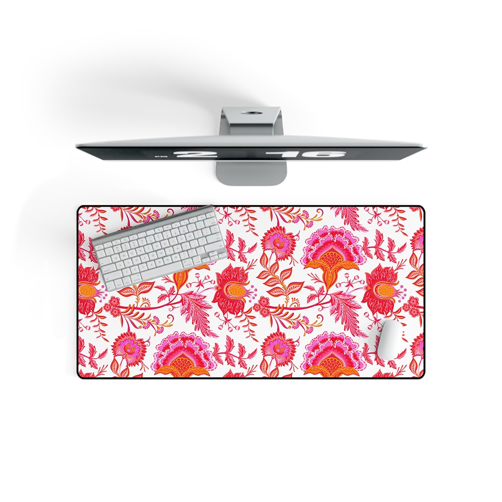 Floral Mouse Pad, Desk Accessories, Office Decor for Women, Funny