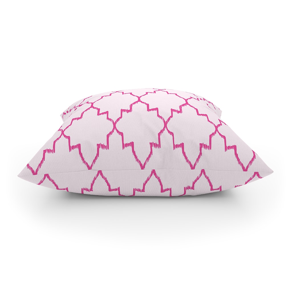 Pink Preppy Throw Pillow Princess, Preppy Room Decor Couch Pillows