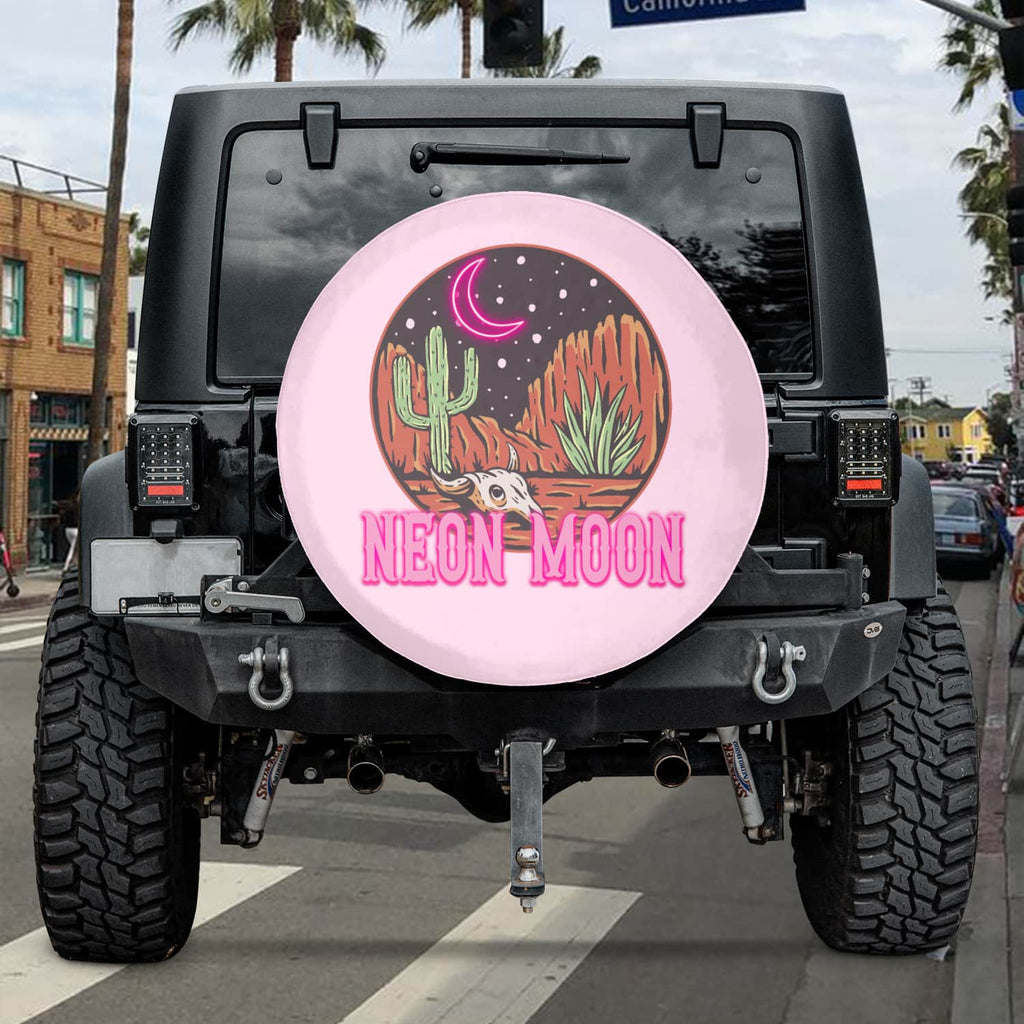 Pink Spare Tire Covers - Western Boho - Girly Car Decor Women