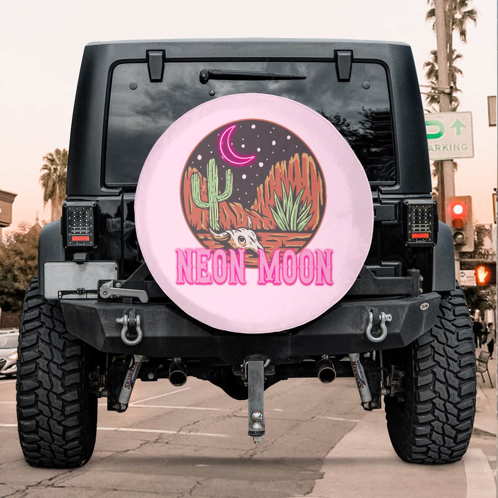 Pink Spare Tire Covers - Western Boho - Girly Car Decor Women