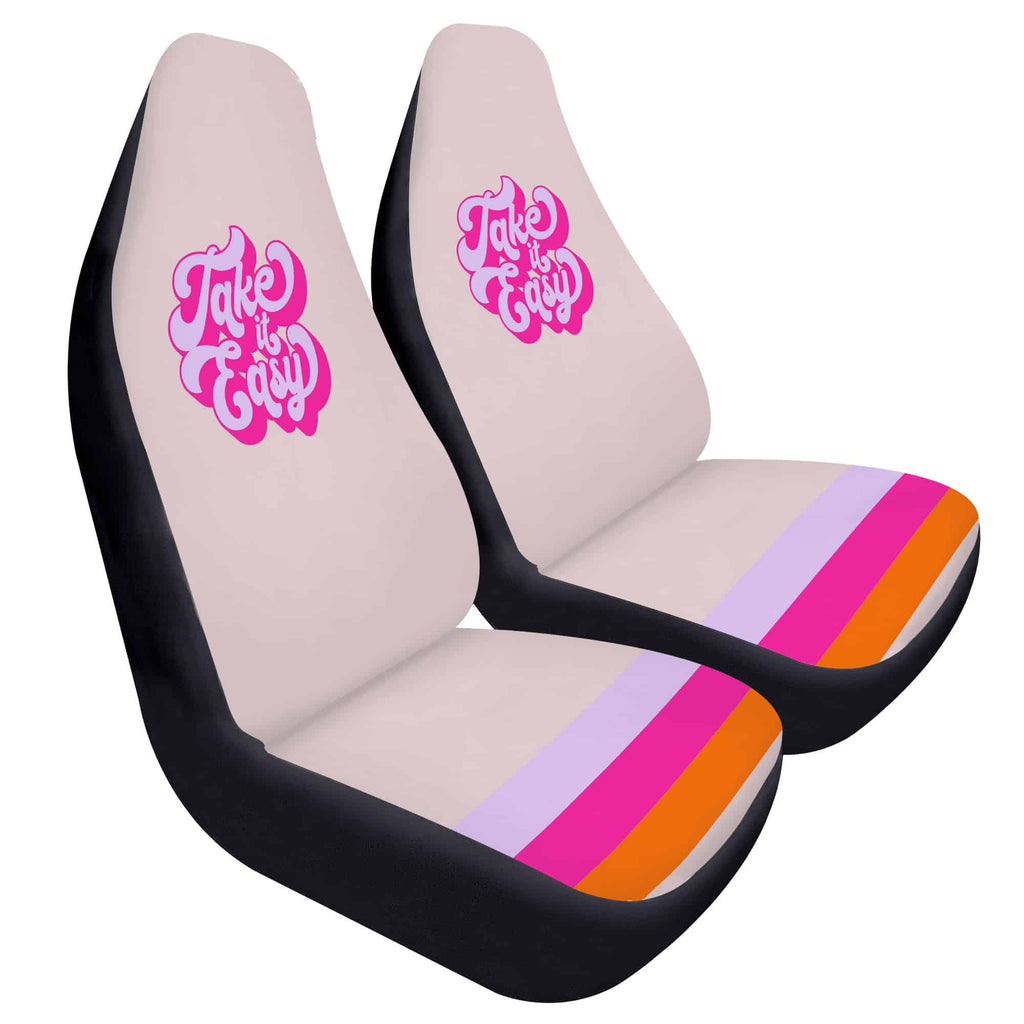 colorful car seat covers from literally pretty