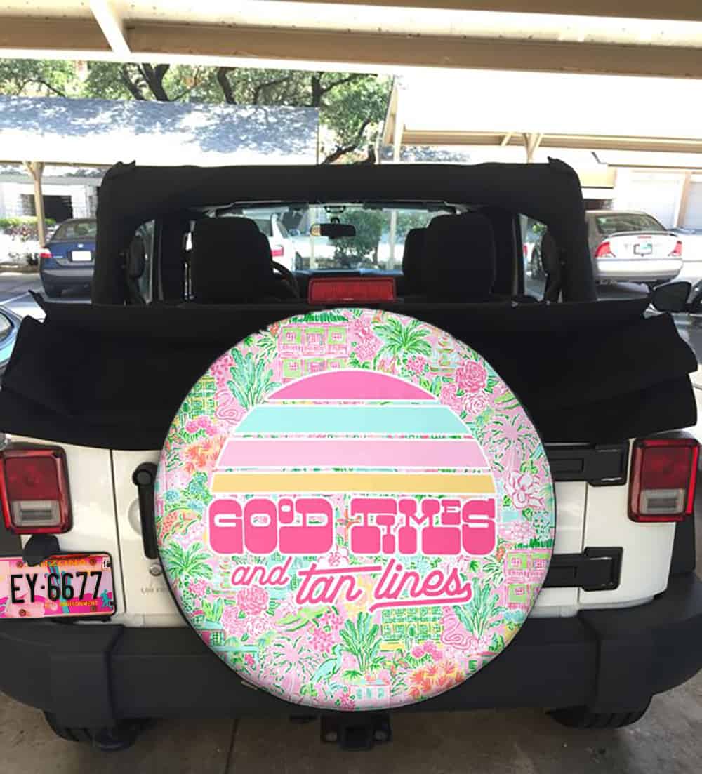 Jeep wheel covers with backup camera deals